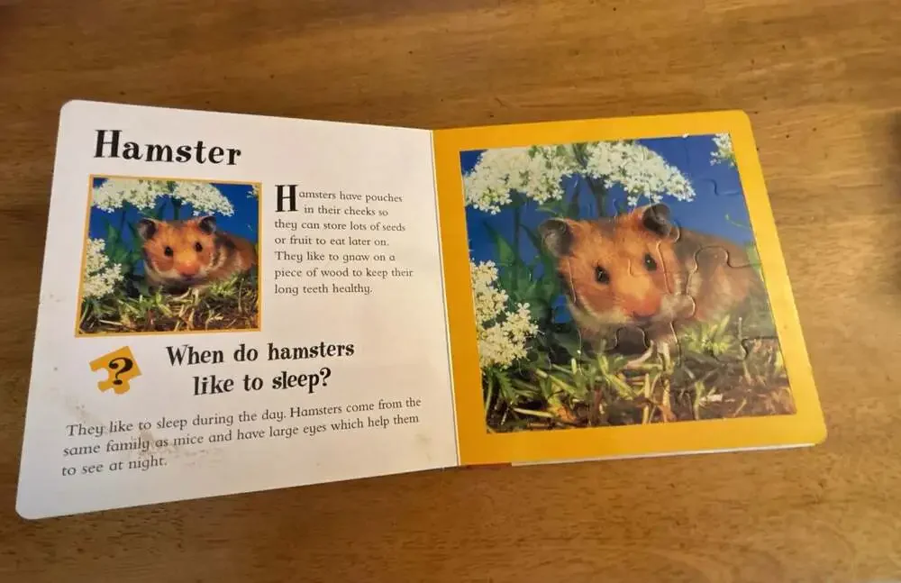 Animal Jigsaws: Pets - A Book with Five 12-Piece Puzzles